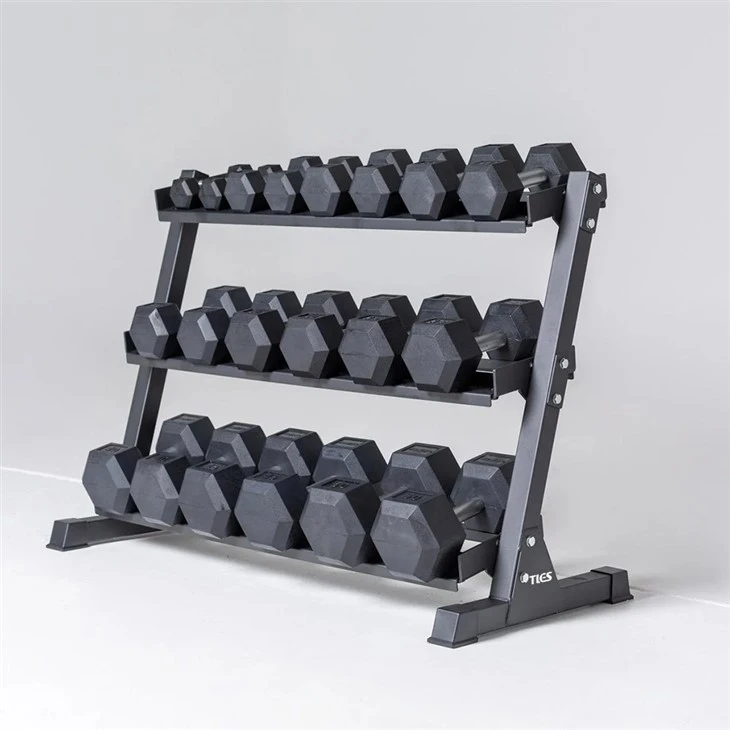 Commercial 3-Tiers Dumbbell Rack suppliers