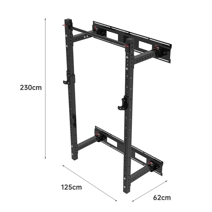 Foldable Power Rack 62x125x230cm factory