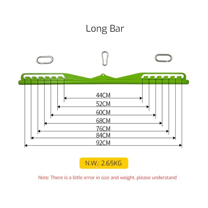 Lat Bar 8PCS Set