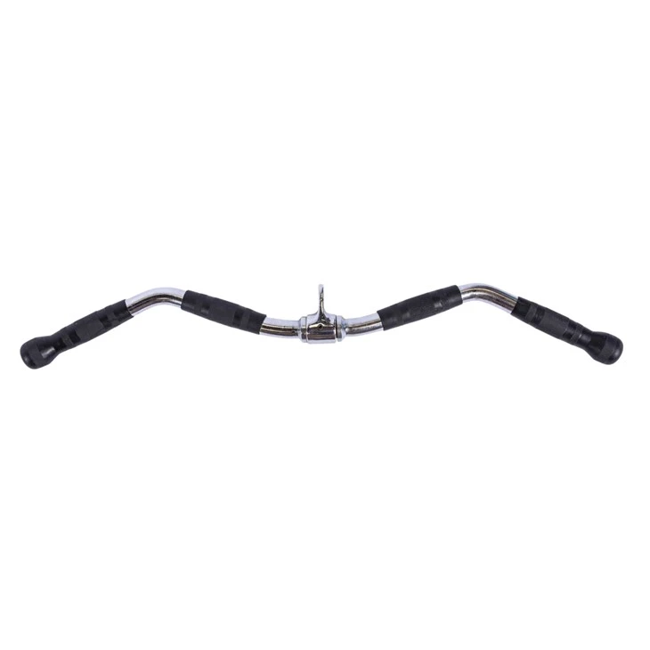 Revolving Curl Bar With Rubber Handle