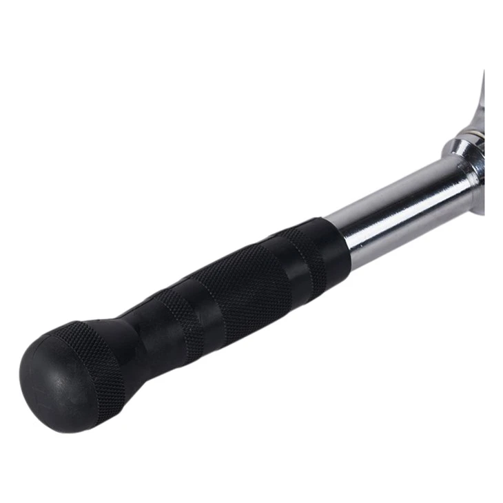 Revolving Straight Bar With Rubber Handle