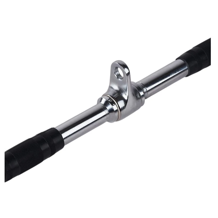 Revolving Straight Bar With Rubber Handle