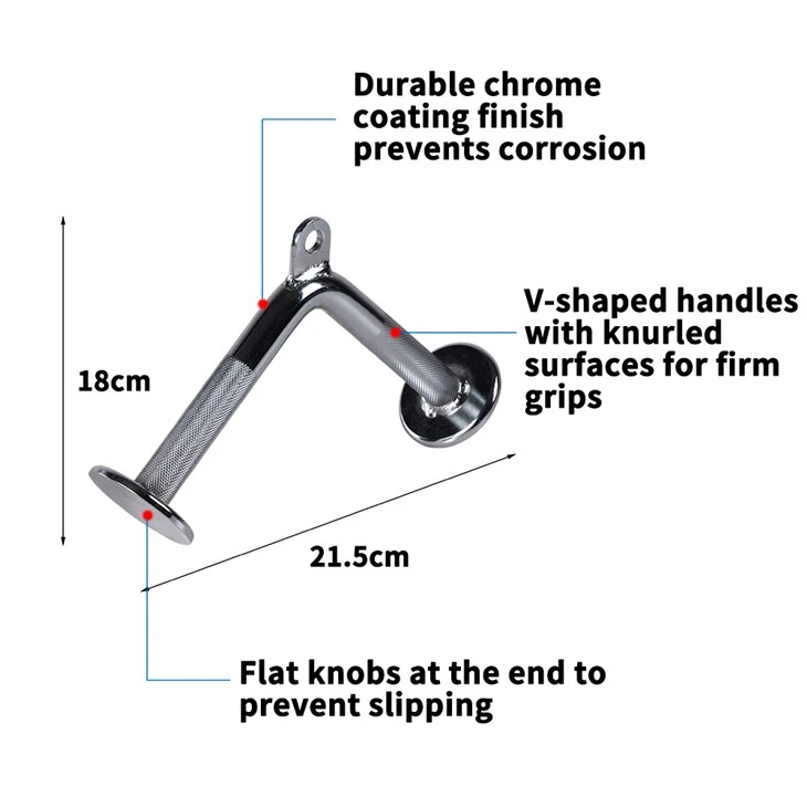 Triceps Press Down V Bar