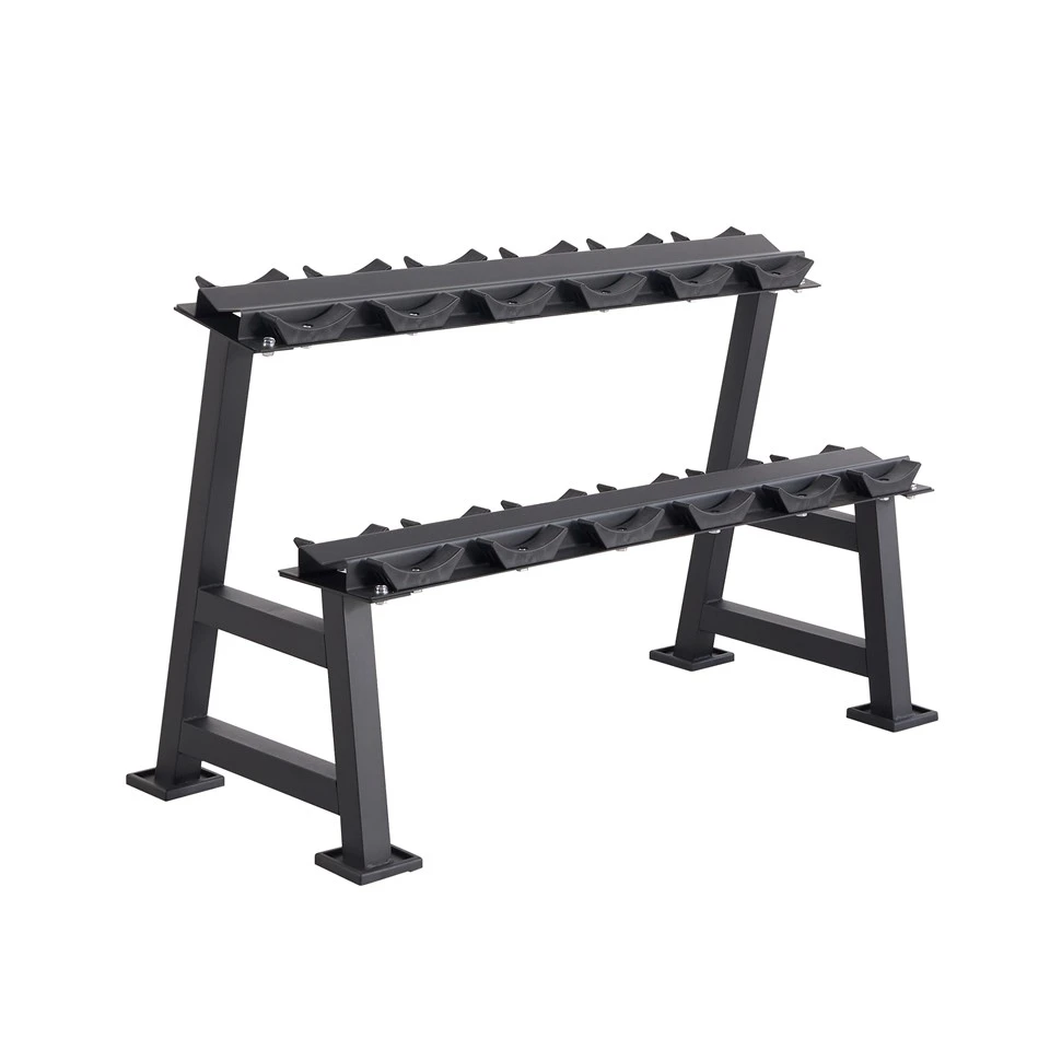 2-Tiers Dumbbells Rack