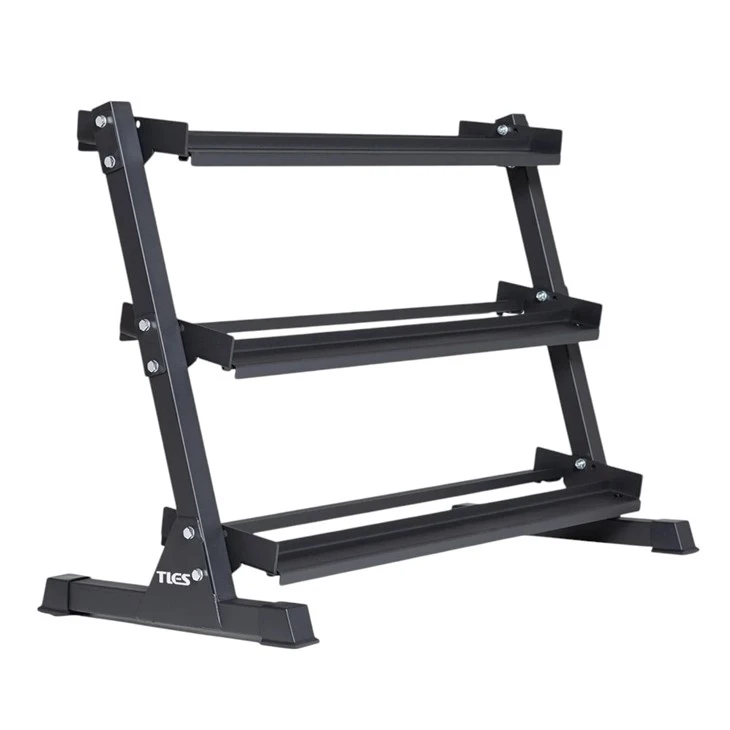 Commercial 3-Tiers Dumbbell Rack