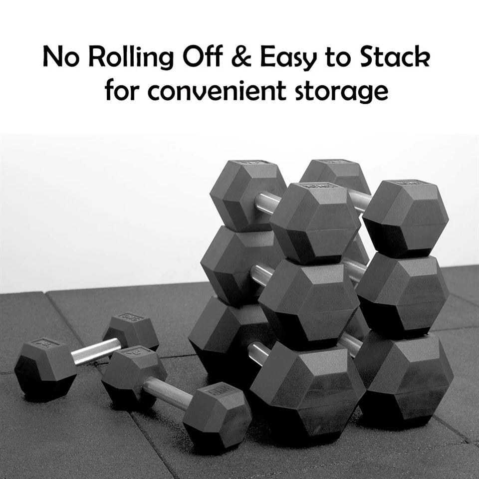 Hex Dumbbell Set And Rack Supplier