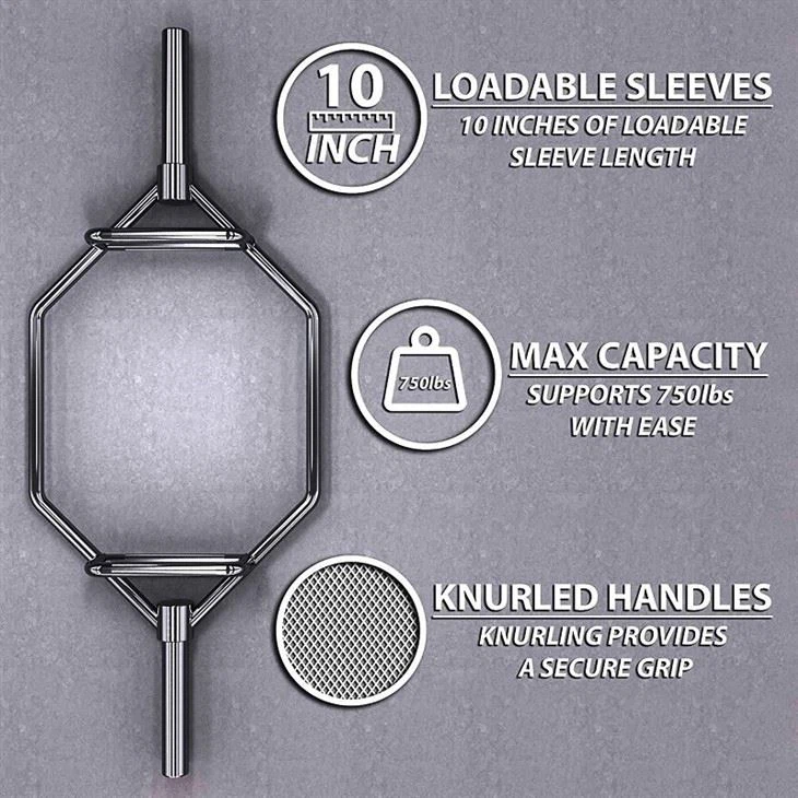 China Hex Weight Lifting Trap Bar 