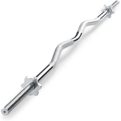 The difference between the Austrian bar and the ordinary bar in the barbell