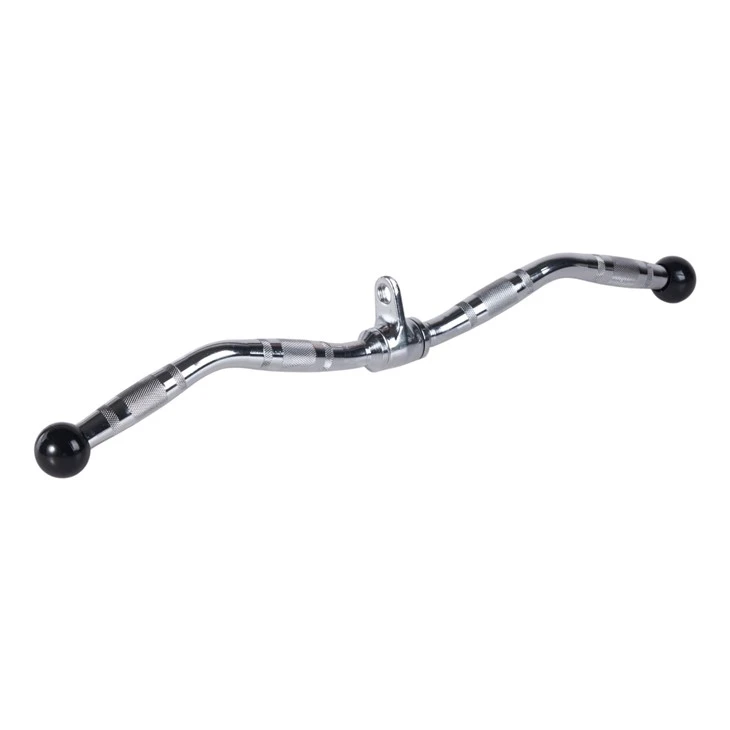 Revolving Curl Bar With Rubber Ends