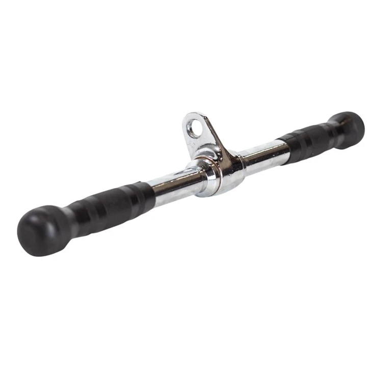 Revolving Straight Bar With Rubber Handle