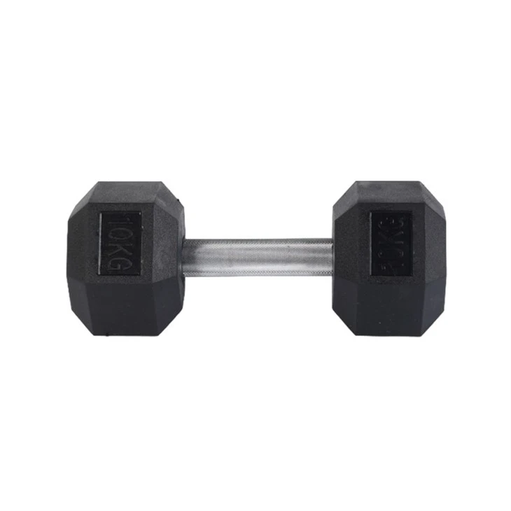Rubber Encased Hex Dumbbell Manufacturer